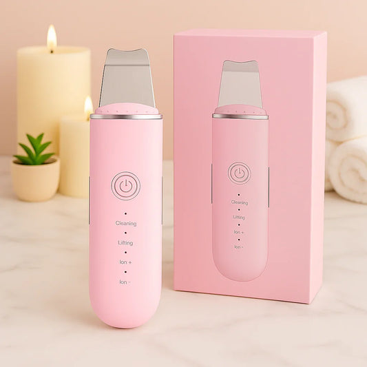 LunaCleanse – Ultradźwiękowy Scrubber do Twarzy - Glowsy