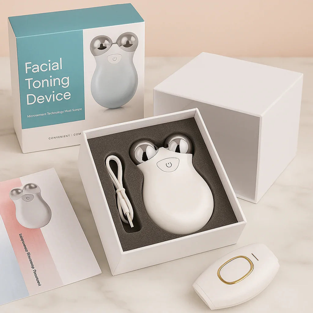 Mikroprądowy Masażer do Liftingu Twarzy - Glowsy