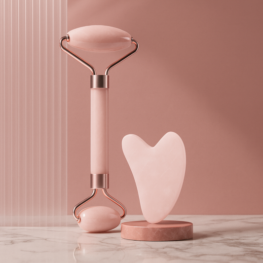 Zestaw do Masażu Rolką i Gua Sha