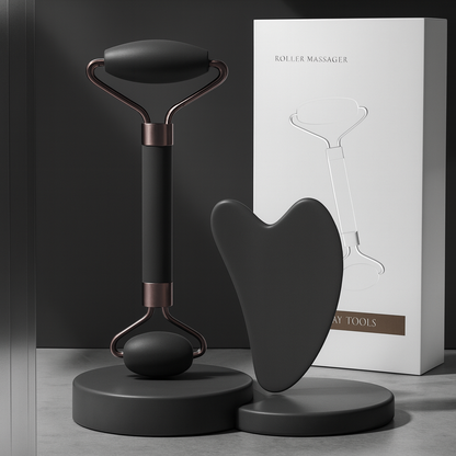 Zestaw do Masażu Rolką i Gua Sha
