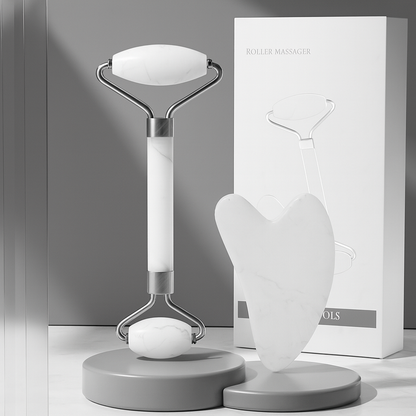 Zestaw do Masażu Rolką i Gua Sha